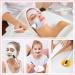 16-Piece Face Mask Fan Brush Set for Effortless Application | Soft Esthetician Facial Tool for Makeup and Skincare | Ideal for Eyelash Extensions and Mud Masks - (5.5 Vivid) - Buy Online on GoSupps.com