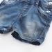 KIDSCOOL SPACE Big Ripped Denim Shortalls, Blue, 7-8 Years - Little Girl Jean Overalls 1922 - Buy Online on GoSupps.com