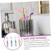 Angoily 4pcs Denture Toothbrush Set - Soft Nylon Bristles for Gentle Cleaning - Ideal for Daily Oral Care | Buy Internationally - Buy Online on GoSupps.com