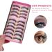 POPETPOP 10 Pairs Fake Eyelashes False Lashes Makeup Eyelashes Faux Lashes Natural Eyelashes Ladies Girls Women Lashes Long Eyelashes Artificial Fiber Dense Miss False Eyelashes - Buy Online on GoSupps.com