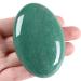 Xiannvxi 2.4 "Great crystals green Aventurin stone natural worry stones gemstones crystal stone polished oval palm pocket stones massage reiki healing stone 1pc