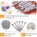 Buy GJLRS 15-Part Optical Glasses Repair Set | Stainless Steel Tools & 6 Screwdrivers | Perfect for Home & Glasses Shops - Buy Online on GoSupps.com