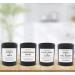 Oakmoss & Amber Candle - Natural Soy Long Lasting 45 Hour Burn Aromatherapy for Men & Women | Hand Poured in the USA Minimalistic Design - 7.1oz - Buy Online on GoSupps.com