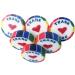 100 Rainbow THANK YOU wrapped rock sweets with a red heart in Mango Passion Cheesecake Flavour - suitable for vegans