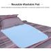 45x60 Four-Layer Washable Water-Absorbing Mattress Inserts - Reusable Absorbent Pads for Adult Incontinence - Blue & White - International Shipping Available - Buy Online on GoSupps.com