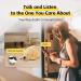 Enabot EBO Air Home Security Pet Camera 2 Way Talk Night Vison Wireless APP Remote Control Indoor Security Camera Movable Rechargeable Cam for Dog/Cat SD Card Storage - Buy Online on GoSupps.com