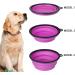 WZX 2- Pack Large Silicone Collapsible Dog Bowl (32oz) BPA Free and Dishwasher Safe Portable Foldable Travel Bowl Food and Water Bowls for Dogs and Cats(Purple+Pink) - Buy Online on GoSupps.com