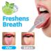 2-Piece Metal Tongue Scraper Set for Adults | Effective Oral Care & Fresh Breath | Durable Tongue Cleaners in Water Droplet Shape - Buy Online on GoSupps.com