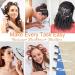 60Pcs Metal Duck Billed Hair Clips for Women - Styling Sectioning Silver Hair Pins for Long & Thick Hair - Alligator Curl Loc Clips for Salon Bows DIY - 60pcs Mixed - Buy Online on GoSupps.com