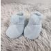 Royal Icon Newborn Baby Booties 0-3 Months | Pom Pom Booties | Soft & Stylish Bootees | Ideal for Indoor & Outdoor Use | RI408 White Blue - Buy Online on GoSupps.com