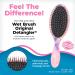 Wet Brush Original Detangler Brush - Color Wash Watermark - Ultra-Soft IntelliFlex Bristles - Pain-Free Hair Comb for All Hair Types - Buy Online on GoSupps.com