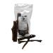 Food4Pets Deer Skin Dog Treats 200g - grain-free dog chew snack made from 100% deer skin game meat 200 g (1 pack)