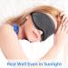 MZOO Luxury Sleep Mask for Side Sleeper - 100% Light Blocking Eye Mask - Zero Eye Pressure - 3D Contoured Night Blindfold - Buy Online on GoSupps.com
