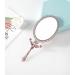 SsweetyPrincess Vintage Foldable Hand Mirror Compact Mirror - Rose Gold - Buy Online on GoSupps.com