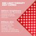 Red Light Therapy Device - 45W LED Panel 660nm/850nm for Skin Beauty, Pain Relief, Muscle & Joint Health - Buy Online on GoSupps.com