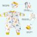 MOEMOE BABY 3.5 TOG Sleeping Bag with Legs | Winter Toddler Sleep Sack | 80cm Length, Giraffes Design | Cotton Wearable Blanket for 12-24 Months - Buy Online on GoSupps.com