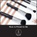 Shop Pure Cosmetics 10 Piece Quilted Brush Set | Premium Quality Brushes for Flawless Makeup | International Shipping Available - Buy Online on GoSupps.com