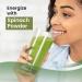 Organic Spinach Powder Green Superfood - 100g Pack | Herbal Magic - Buy Online on GoSupps.com