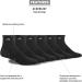 adidas Men's Athletic Cushioned Quarter Socks (6-Pair) - Large Black/Aluminum 2 - Buy Online on GoSupps.com