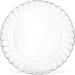 Oasis Creations 6 Clear Round Plastic Plate Set - 100 Pack, Reusable Party Supplies for Birthdays, Celebrations, Buffets- Catering and More - Buy Online on GoSupps.com