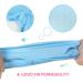 Easy Joy Recovery Suit for Cats - Postoperative Litter Clothing for Abdominal Wounds | E-Collar Alternative | Soft Indoor Pet Apparel (M Blue) - Buy Online on GoSupps.com
