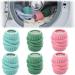 3pcs/Set Washing Machine Laundry Ball Fabric Softener Dispenser Laundry Balls Can Be Added Liquid Decontamination Laundry Ball to Prevent Tangles (6pcs)