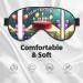 Happy Birthday Eye Mask | Soft Adjustable Comfortable Sleeping Mask for Men & Women - Black - Buy Online on GoSupps.com