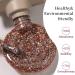Maychao 15ml Clear Pink Glitter Gel Nail Polish - Soak Off UV/LED Manicure Salon DIY - 0.5oz Princess Glitter - Buy Online on GoSupps.com