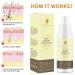 Hair Inhibitor 50ml - Non-Irritating Hair Stop Growth Spray for Body and Face - For Men and Women - 1.7 Fl Oz - Buy Online on GoSupps.com