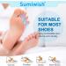 Sumiwish Pinky Toe Separator & Protectors - 10 Pack Gel Toe Protectors for Overlapping & Curled Toes - Small Toe Separator for Friction Relief - Comfort & Blister Prevention - Blue - Buy Online on GoSupps.com