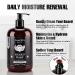 Beard Wash and Conditioner Set - Large 17 oz - New Beard Growth Formula with Biotin, Argan & Jojoba Oils - Smooth, Soften, Strengthen - Gift for Men - Buy Online on GoSupps.com