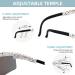 Bhigh Polarized Sports Sunglasses for Men and Women - UV400 Protection Glasses for Running, Cycling, Driving, Fishing, Golf, and Skiing - Color-01 - Buy Online on GoSupps.com