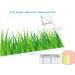 GRASS EFFECT PRINT SEAMLESS WRAP AROUND EDIBLE CAKE TOPPER ICING DECORATION 1 SHEET - Buy Online on GoSupps.com
