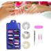 Nail Tips Nails Sticker Tips Full Cover Nail for Weddings for Professional Nail Experts for Parties for Nail Art Learners(46 Polar Animals) - Buy Online on GoSupps.com