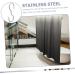 Alipis 3pcs Hook up Hangers Clothes Hanger Clothes Rack Towel Rack Coat Hooks Bathroom Door Stainless Steel - Buy Online on GoSupps.com