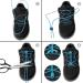 Buy CampTeck Quick Release Elastic Shoelaces - Grey Quick Lacing System for Easy Fit - International Shipping Available - Buy Online on GoSupps.com