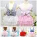 Buy Cute Tutu Dog Dress for Girls & Boys - Princess Bowknot Dress for Small Dogs | XL Pink Striped Mesh Dress for Pomeranian & Chihuahua - Buy Online on GoSupps.com