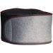 Self-heated lumbar support for men women office self-waiver protection gray magnetic sports belt waist/abdominal support (gray)