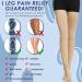 Beister 15-20 mmHg Thigh High Compression Stockings - Footless Graduated Sleeves for Varicose Veins Edema DVT - Beige XL - Buy Online on GoSupps.com