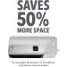FoodSaver Space Saving Vacuum Sealer Machine with Bags and Roll - Airtight Food Storage and Sous Vide | Silver - Buy Online on GoSupps.com
