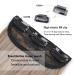 YDDM 20 Inch Wavy Clip-In Hair Extensions - Affordable Synthetic Hair Full Head Set for Women - 4 Pieces - Buy Online on GoSupps.com