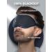 KKM 3D Contoured Sleep Mask for Side Sleepers with Earplugs - Block Out Light, Soft Comfort Eye Shade Cover - Ideal for Sleeping, Travel, Shift Work - Starry Black - Buy Online on GoSupps.com