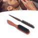 DEKAIM 2-Part Beard Brush Set for Men | Soft Synthetic Hair & Wooden Brushes | Perfect Hair Styling Tools - Buy Online on GoSupps.com