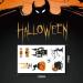 Halloween Temporary Tattoo 400 Patterns Temporary tattoos kids DADOP Children's Halloween decor Waterproof Halloween stickers(60 sheets) - Buy Online on GoSupps.com