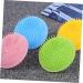 Beaupretty 4-Piece Silicone Scalp Massager Brush Set - Shampoo Scrubber & Hand Massage Devices for Men & Women | Plastic Hair Accessories - Buy Online on GoSupps.com
