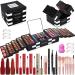 MISS ROSE M 148 Colors Makeup Pallet Professional Makeup Kit for Women Full Kit All in One Makeup Sets for Women&Beginner include Eyeshadow Lipstick Eyeliner Concealer makeup brush(045 Set-Black)