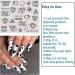 Cow Print Nail Art Stickers - 12 Sheets Water Transfer Decals for Women and Girls - Buy Online on GoSupps.com