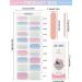 EBANKU 20 PCS Gel Nail Strips Nail Gel Polish Strips Full Wraps Adhesive Gel Nail Stickers with Nail File and Stick(UV/LED Lamp Required) (2) - Buy Online on GoSupps.com