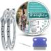 Flea and Tick Collar for Cat, Made with Premium Plant Based Essential Oil, Waterproof and Natural Treatment Prevention, Protection of Small Kittens, Free Comb, 13.8 in (2 Packs)