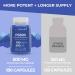 Phosphatidylserine Pure 500mg 180 Vegetarian Pills 3-Month Supply Supplement for Strengthening Memory Focus & Cognitive Function Made in USA Lab Tested Soy Free Non GMO - Buy Online on GoSupps.com
